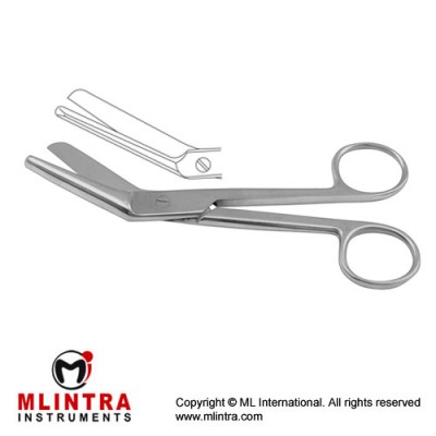 Braun-Stadler Episiotomy Scsissor Stainless Steel, 22 cm - 8 3/4"